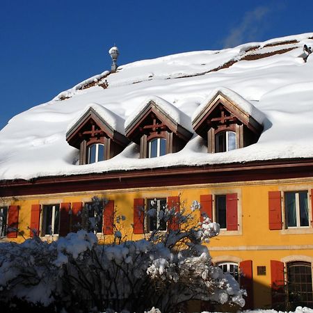 Hotel De L'Aigle Couvet Exteriér fotografie